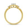 XO from KAY Diamond Promise Ring 1/4 ct tw Round-cut 10K Yellow Gold