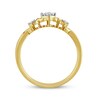 Thumbnail Image 1 of XO from KAY Diamond Promise Ring 1/4 ct tw Round-cut 10K Yellow Gold