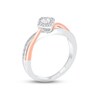 Thumbnail Image 2 of Diamond Ring 1/4 ct tw Round-cut 10K Two-Tone Gold