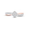 Thumbnail Image 3 of Diamond Ring 1/4 ct tw Round-cut 10K Two-Tone Gold