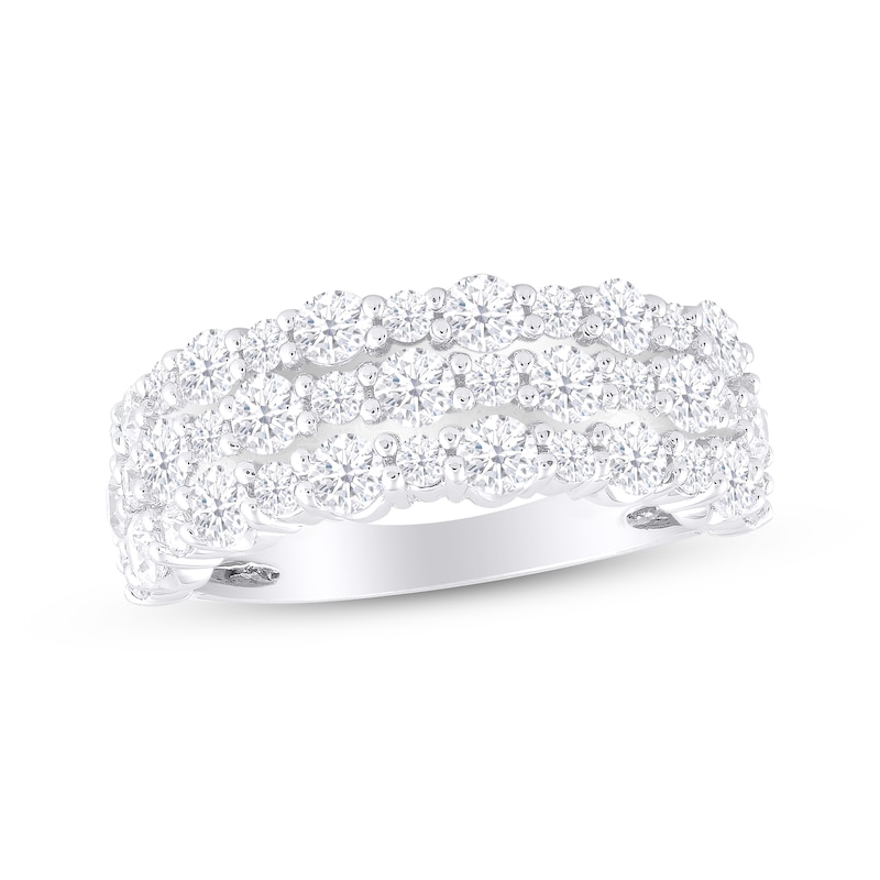 Lab-Created DIamonds by KAY Ring 2 ct tw Round-cut 14K White Gold