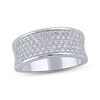 Thumbnail Image 0 of Diamond Five-Row Pave Ring 1 ct tw Platinum