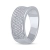 Thumbnail Image 1 of Diamond Five-Row Pave Ring 1 ct tw Platinum