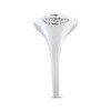 Thumbnail Image 2 of Round-Cut Diamond Evil Eye Sunburst Ring 1/20 ct tw Sterling Silver