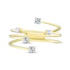Thumbnail Image 3 of Round-Cut Diamond Five-Stone Ring 1/5 ct tw 10K Yellow Gold