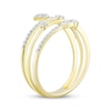 Thumbnail Image 1 of Round-Cut Diamond Orbit Ring 1/5 ct tw 10K Yellow Gold