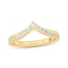 Thumbnail Image 1 of Adore Diamond Chevron Band 1/4 ct tw 14K Yellow Gold