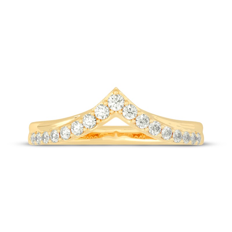 Main Image 3 of Adore Diamond Chevron Band 1/4 ct tw 14K Yellow Gold