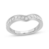 Thumbnail Image 1 of Adore Diamond Milgrain Contour Band 3/8 ct tw 14K White Gold