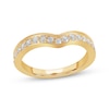 Thumbnail Image 1 of Adore Diamond Milgrain Contour Band 3/8 ct tw 14K Yellow Gold