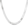 Thumbnail Image 1 of Diamond-Cut Herringbone Chain Necklace 9mm Solid Sterling Silver 20"