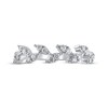 Thumbnail Image 3 of Adore Diamond Leaves Contour Ring 1/4 ct tw 14K White Gold