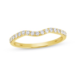 Adore Diamond Contour Ring 1/4 ct tw 14K Yellow Gold