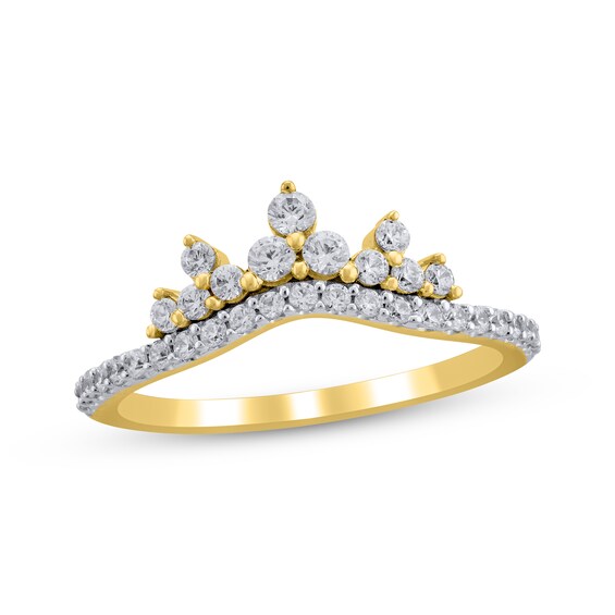 Adore Diamond Tiara Contour Ring 1/2 ct tw 14K Yellow Gold