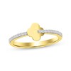 Thumbnail Image 1 of Diamond Clover Ring 1/10 ct tw 10K Yellow Gold