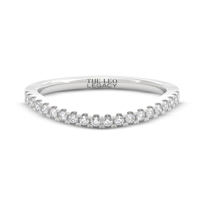 Main Image 3 of THE LEO Legacy Lab-Grown Diamond Wedding Band 1/5 ct tw 14K White Gold