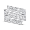 Thumbnail Image 3 of Diamond Spiral Multi-Row Fashion Ring 1-1/2 ct tw 10K White Gold