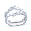 Thumbnail Image 1 of Diamond Journey Enhancer Ring 1/2 ct tw 14K White Gold