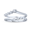 Thumbnail Image 3 of Diamond Journey Enhancer Ring 1/2 ct tw 14K White Gold