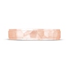 Thumbnail Image 3 of Adore Hammered Wedding Band 10K Rose Gold 4.4mm