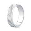 Thumbnail Image 2 of Adore Engraved Wedding Band 10K White Gold 6mm
