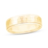 Thumbnail Image 1 of Adore Brushed Wedding Band 10K Yellow Gold 6mm