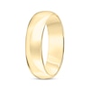Thumbnail Image 2 of Adore Domed Wedding Band 18K Yellow Gold 6mm