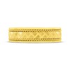 Thumbnail Image 3 of Adore Patterned & Rope-Edged Wedding Band 10K Yellow Gold 6mm