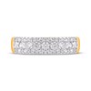 Thumbnail Image 3 of Diamond Three-Row Fashion Ring 1 ct tw 14K Yellow Gold