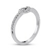 Thumbnail Image 2 of Diamond Knot Ring 1/5 ct tw 10K White Gold