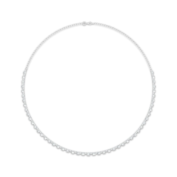 KAY Lab-Grown Diamonds Riviera Necklace 6 ct tw 10K White Gold 17"