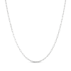 Thumbnail Image 1 of 2.3mm Paperclip Chain Necklace Solid Sterling Silver 18"