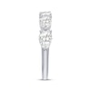Thumbnail Image 2 of Adore Lab-Grown Diamonds Pear-Shaped Anniversary Ring 2 ct tw 10K White Gold