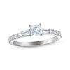 Thumbnail Image 1 of Adore Princess-Cut Diamond Engagement Ring 7/8 ct tw 14K White Gold