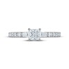 Thumbnail Image 3 of Adore Princess-Cut Diamond Engagement Ring 7/8 ct tw 14K White Gold