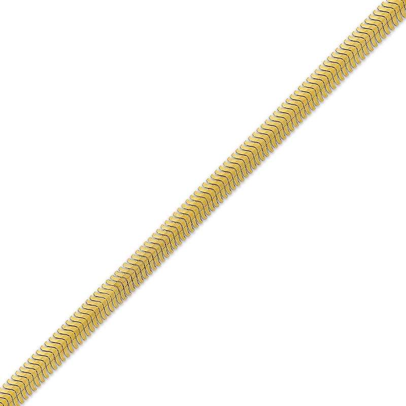 Main Image 2 of 4.2mm Snake Chain Bracelet 24K Yellow Gold Vermeil Sterling Silver 7.5"