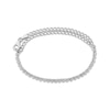 Thumbnail Image 1 of Diamond Adjustable Line Tennis Bracelet 1/20 ct tw Sterling Silver