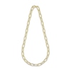Thumbnail Image 2 of Paperclip Chain Necklace Hollow 10K Yellow Gold 18"