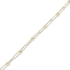 Thumbnail Image 2 of Stirrup Link Necklace 10K Yellow Gold 20"