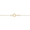 Thumbnail Image 4 of Children's Cubic Zirconia Cross Necklace 14K Yellow Gold 13"