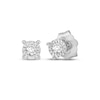 Thumbnail Image 3 of Radiant Reflections Round-Cut Diamond Solitaire Gift Set 1/10 ct tw Sterling Silver (J/I3)