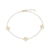Thumbnail Image 1 of Tree of Life Station Bracelet 14K Yellow Gold 7.5"