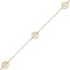 Thumbnail Image 2 of Tree of Life Station Bracelet 14K Yellow Gold 7.5"