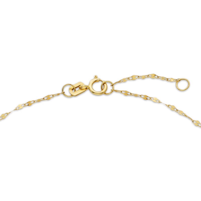 Main Image 3 of Tree of Life Station Bracelet 14K Yellow Gold 7.5"