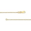 Thumbnail Image 3 of 1.7mm Paperclip Chain Necklace Solid 14K Yellow Gold 20"