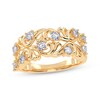 Thumbnail Image 1 of Diamond Baroque-Style Scroll Ring 1/2 ct tw 14K Yellow Gold