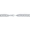 Thumbnail Image 3 of KAY Lab-Grown Diamonds Men's Cuban Chain Necklace 4-1/2 ct tw Sterling Silver 22"