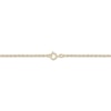 Thumbnail Image 2 of Diamond Lightning Necklace 1/20 ct tw 24K Yellow Gold-Plated Sterling Silver 18"