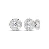 Thumbnail Image 1 of KAY Lab-Grown Diamonds Halo Stud Earrings 1 ct tw 10K White Gold