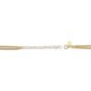 Thumbnail Image 3 of Curb Chain Double Strand Necklace 24K Yellow Gold Vermeil Sterling Silver 18"